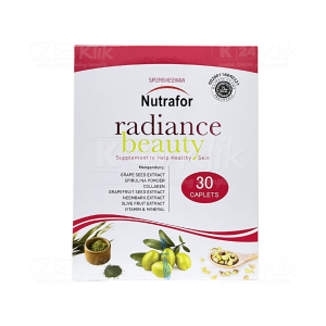 Apotek Online - NUTRAFOR RADIANCE BEAUTY KAPLET (1 Dos isi 30 Kaplet)