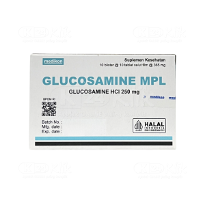 Apotek Online - GLUCOSAMINE MPL MEDIKON 250MG TABLET