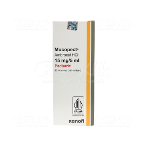 Apotek Online - MUCOPECT SIRUP 60ML 15MG/5ML ANAK