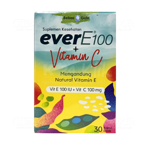 Apotek Online - EVER E 100 + VIT C (1 botol isi 30 kapsul)
