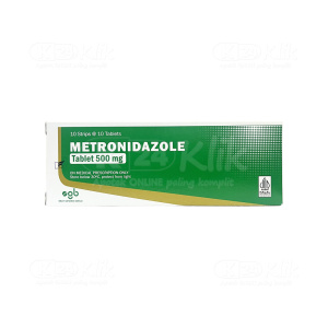 Apotek Online - METRONIDAZOLE BERNO 500MG TABLET