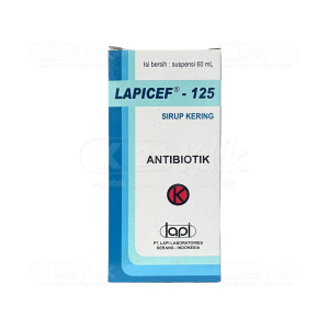 Apotek Online - LAPICEF 125MG/5ML D SIRUP 60ML
