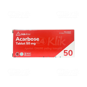 Apotek Online - ACARBOSE DEXA 50MG TABLET