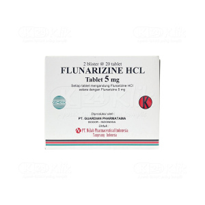 Apotek Online - FLUNARIZINE NULAB 5MG TABLET