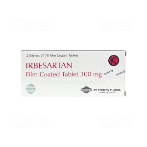 Apotek Online - IRBESARTAN ETERCON 300MG TABLET