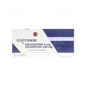 Apotek Online - EXFORGE 5MG/160MG TABLET