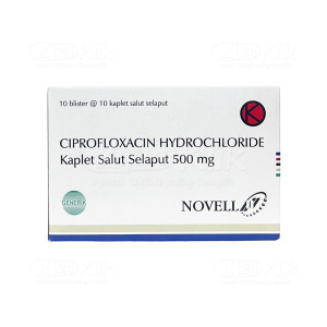 Apotek Online - CIPROFLOXACIN NOVELL 500MG TABLET