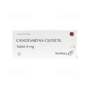 Apotek Online - CANDESARTAN CILEXETIL NOVELL 8MG TABLET
