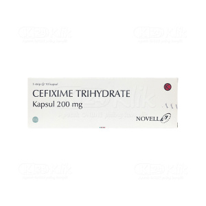 Apotek Online - CEFIXIME NOVELL 200MG KAPSUL