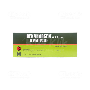 Apotek Online - DEXAHARSEN 0.75MG STR TABLET