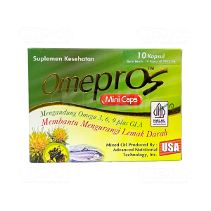 Apotek Online - OMEPROS MINI KAPSUL (1 dos isi 1 strip, @strip isi 10 kapsul)