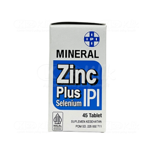 Apotek Online - MINERAL ZINC PLUS SELENIUM IPI (1 botol isi 45 tablet)