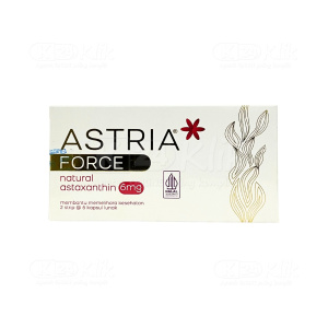Apotek Online - ASTRIA FORCE 6MG (1 strip isi 6 kapsul)