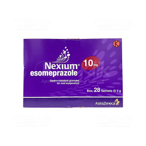 Apotek Online - NEXIUM 10MG GRANUL SACHET (1 dos isi 28 sachet)