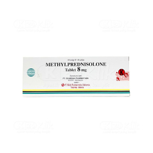Apotek Online - METHYLPREDNISOLONE NULAB 8MG TABLET