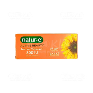 Apotek Online - NATUR E ACTIVE BEAUTY 300IU SOFTCAP 16S
