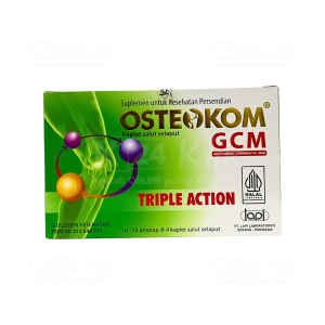 Apotek Online - OSTEOKOM GCM (1 strip isi 6 kaplet salut selaput)