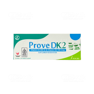 Apotek Online - PROVE DK2 (1 strip isi 10 tablet kunyah)