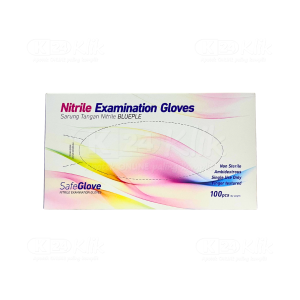 Apotek Online - SAFE GLOVE NITRILE PWD FREE M (1 dos isi 100 pcs)