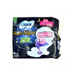 Apotek Online - CHARM SAFE NIGHT WING 29CM (isi 9 pcs)