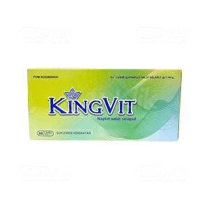 Apotek Online - KINGVIT (1 strip isi 6 kaplet)