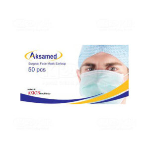 Apotek Online - AKSAMED MASKER EARLOOP (1 dos isi 50 pcs)