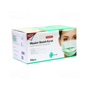 Apotek Online - ONE MED MASKER EARLOOP (1 dos isi 50 pcs)