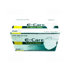 Apotek Online - E CARE MASKER EARLOOP (1 dos isi 50 pcs)