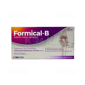 Apotek Online - FORMICAL B (1 strip isi 6 kaplet)
