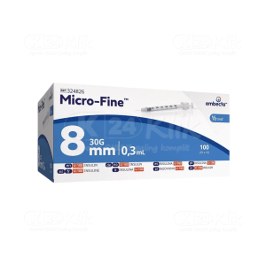 Apotek Online - BD MICROFINE 30G 0.30X8MM