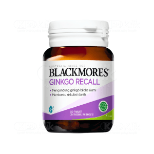 Apotek Online - BLACKMORES GINKGO RECALL (1 botol isi 30 tablet)