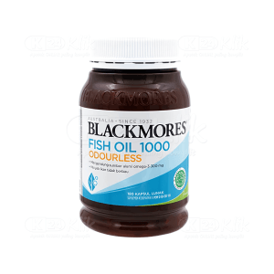 Apotek Online - BLACKMORES ODOURLESS FISH OIL 1000 (isi 180 kapsul lunak)