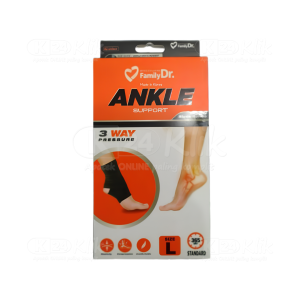 Apotek Online - FAMILY DR ANKLE SUPPORT BLACK L