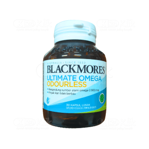 Apotek Online - BLACKMORES ULTIMATE OMEGA ODOURLESS (1 botol isi 30 kapsul lunak)