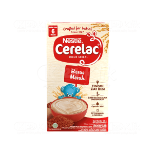 Apotek Online - CERELAC 6-12BLN BERAS MERAH 120G BOX