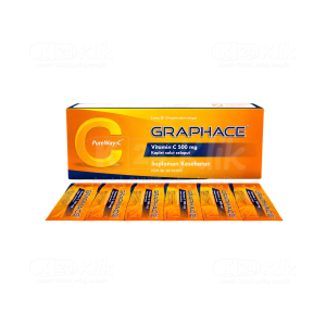 Apotek Online - GRAPHACE 500MG (1 strip isi 10 kaplet salut selaput)