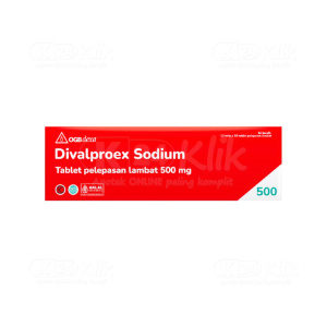 Apotek Online - DIVALPROEX SODIUM DEXA ER 500MG TABLET