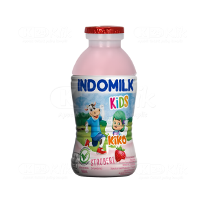 Apotek Online - INDOMILK STRAWBERRY CAIR 195ML BOTOL