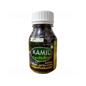 Apotek Online - KAMIL MINYAK JINTEN HITAM (1 botol isi 210 kapsul)