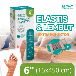 Apotek Online - OMO Elastocrepe 6inch Perban Elastis