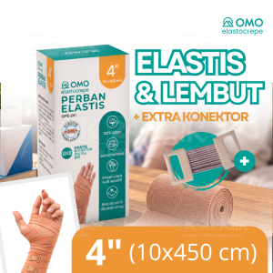Apotek Online - OMO Elastocrepe 4inch Perban Elastis