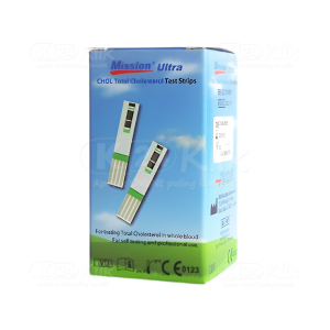 Apotek Online - MISSION ULTRA CHOLESTEROL STRIP (isi 25 pcs)
