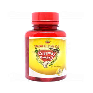 Apotek Online - NATURES BOSS COREWAY OMEGA 3 (1 botol isi 30 kapsul lunak)