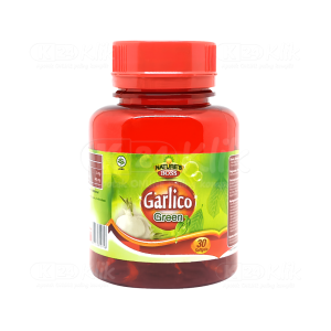Apotek Online - NATURES BOSS GARLICO GREEN (1 botol isi 30 kapsul lunak)