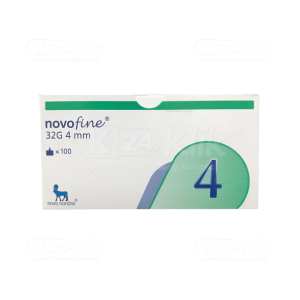Apotek Online - NOVOFINE 32GX4MM (1 dos isi 100 pcs)