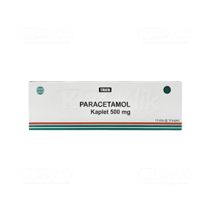 Apotek Online - PARACETAMOL TRIFA 500MG (1 dos isi 100 tablet)
