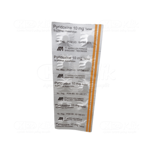 Apotek Online - PYRIDOXINE MARIN 10MG (1 strip isi 10 tablet)
