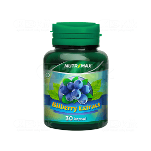 Apotek Online - NUTRIMAX BILBERRY EXTRACT (1 botol isi 30 kapsul)