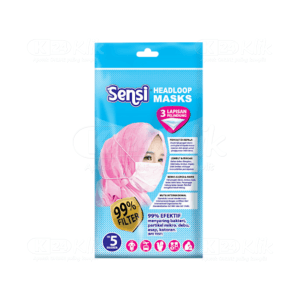 Apotek Online - SENSI MASK MASKER HEADLOOP (isi 2)