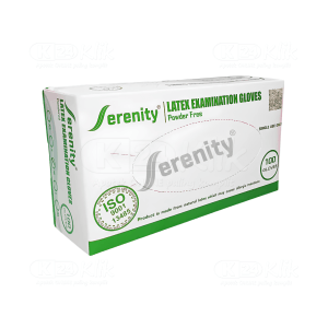 Apotek Online - SERENITY GLOVES LATEX PWD FREE S (1 DOS ISI 100 PCS)